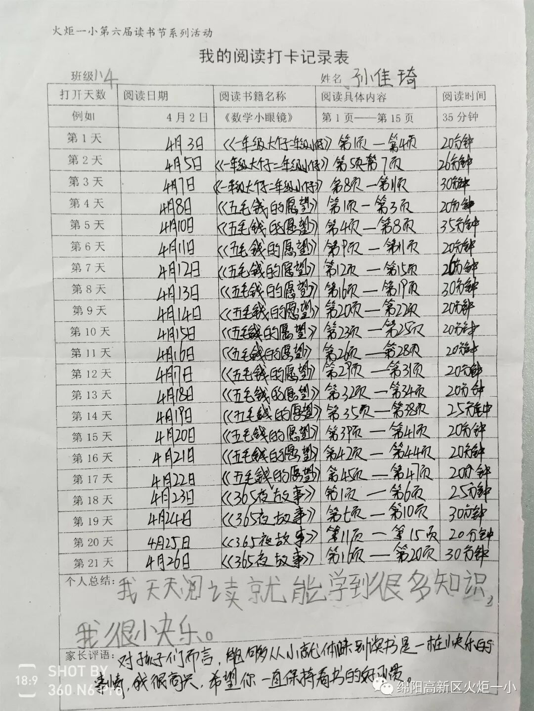 【火一读书节】21天阅读打卡,让阅读成为习惯