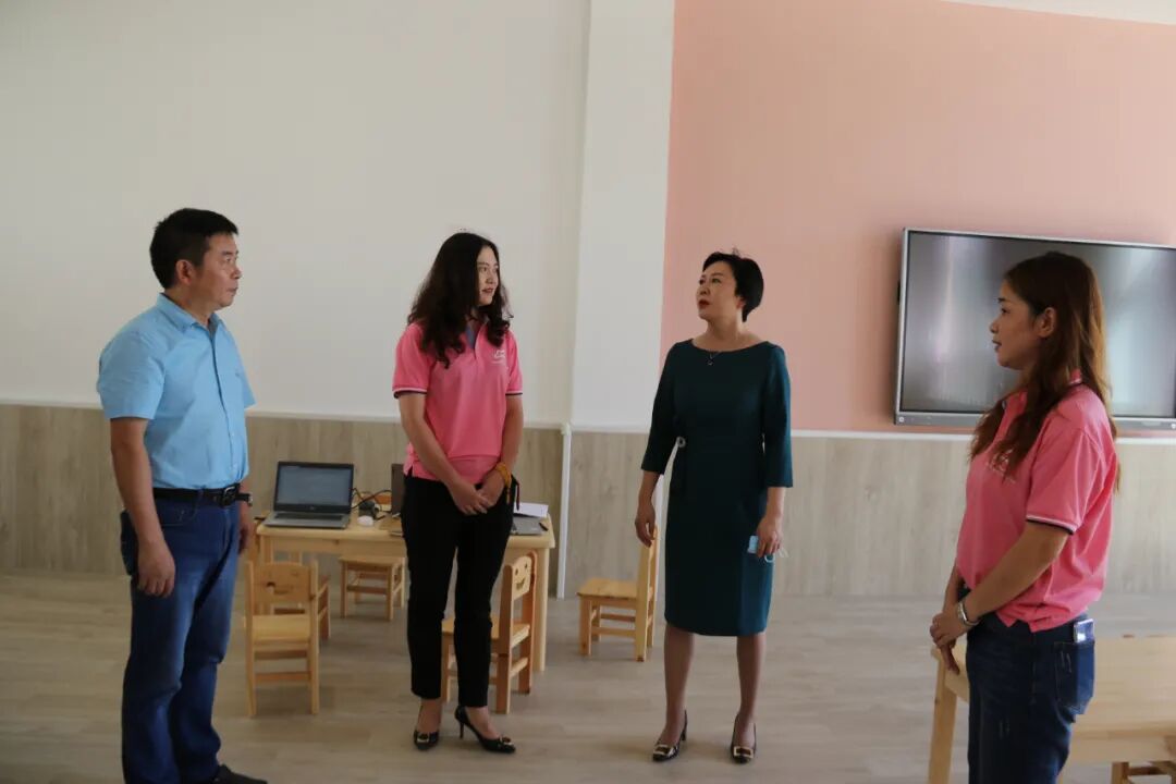 【一幼动态】董泓主任检查火炬第一幼儿园开学准备和疫情防控工作