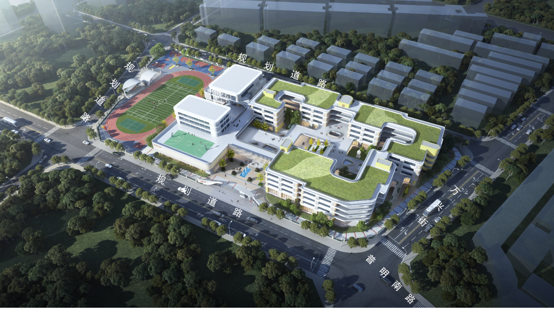 火一新校区建设|火炬一小未来可期
