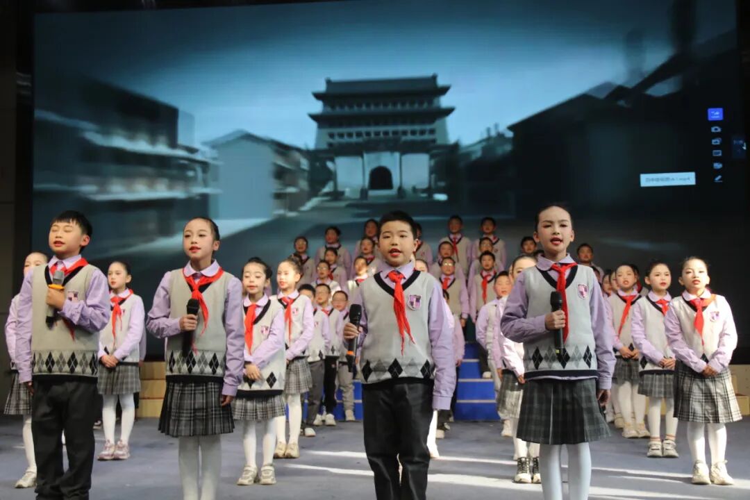 童声诵经典  幸福龘龘年 ——火炬一小2024迎新年系列活动